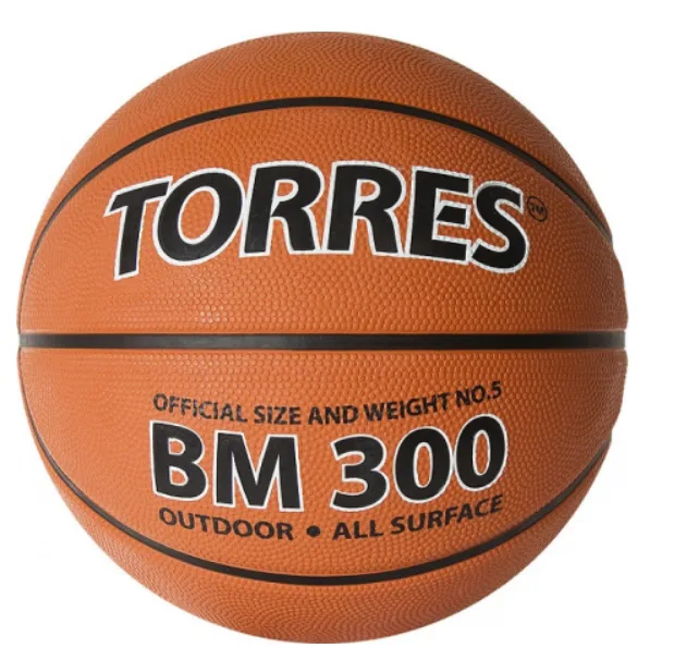Мяч баскетбольный «TORRES BM300».Размер 5