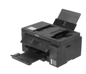 МФУ Epson цветной принтер/сканер/копир/факс A3 4 цвета СНПЧ LAN Wi-Fi USB черный