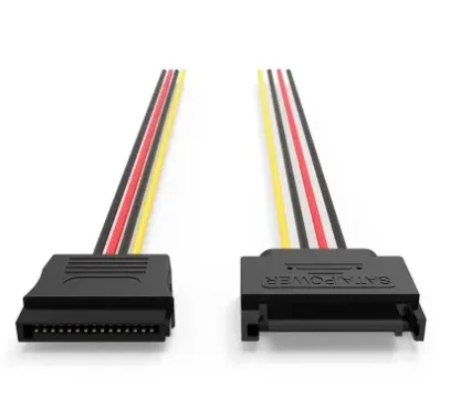 Кабель SATA VENTION KDABY, SATA - SATA, GOLD , круглое, 0.3м