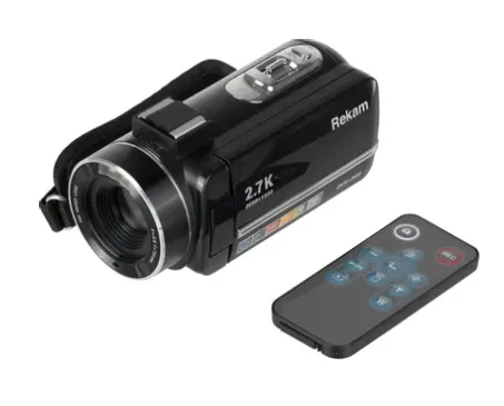 Видеокамера Rekam DVC-560, черный, Flash