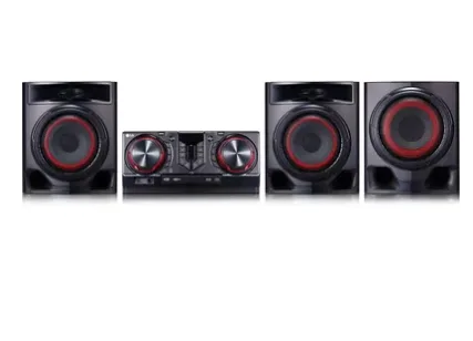 Музыкальный центр LG XBoom RNC5, 300Вт, с караоке, Bluetooth, FM, USB, черный