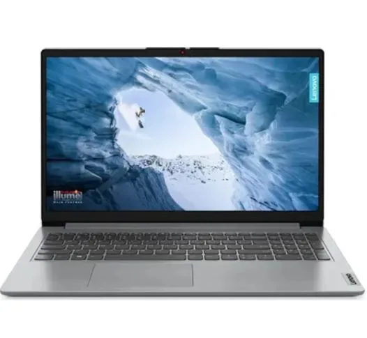 Ноутбук Lenovo 15.6", 2023, TN, Intel Core i3 1215U 1.2ГГц, 6-ядерный, 8ГБ DDR4, 512ГБ SSD, Intel UHD Graphics, Windows 11, серый