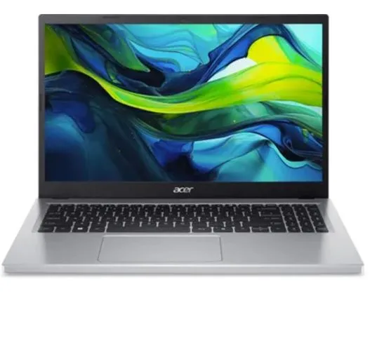 Ноутбук Acer Aspire 15.6", TN, Intel Core i3 N305 1.8ГГц, 8-ядерный, 16ГБ LPDDR5, 512ГБ SSD, Intel UHD Graphics, Windows 11 Professional, серебристый