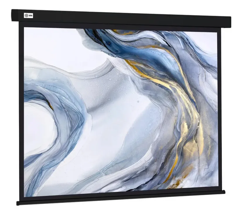 Экран Cactus Wallscreen CS-PSW-180X180-BK, 180х180 см, 1:1, настенно-потолочный черный