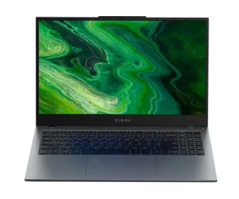 Ноутбук DIGMA PRO Fortis M 15.6", IPS, Intel Core i3 1215U 1.2ГГц, 6-ядерный, 8ГБ DDR4, 256ГБ SSD, Intel UHD Graphics интегрированное, Windows 11 Professional, серый