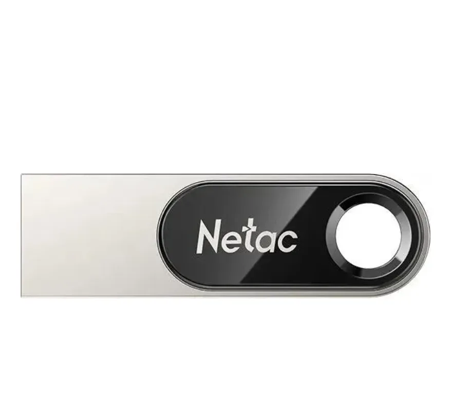 Флешка USB NETAC U278 32ГБ, USB2.0, серебристый