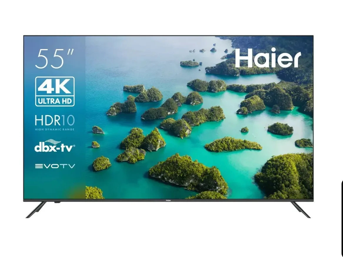 Телевизор Haier DH1VMGD02RU 55" 4K UHD, черный