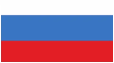 Флаг России 200х300, атлас, двухсторонний