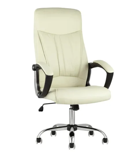 Кресло руководителя Стул Груп TopChairs Tower, бежевое D-418 beige