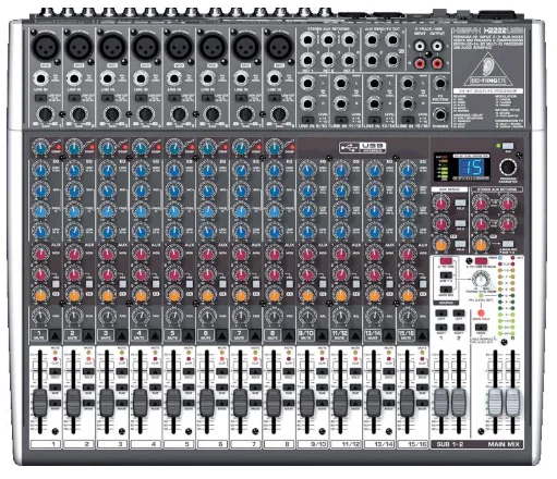 Аналоговый микшер Behringer XENYX X 2222USB