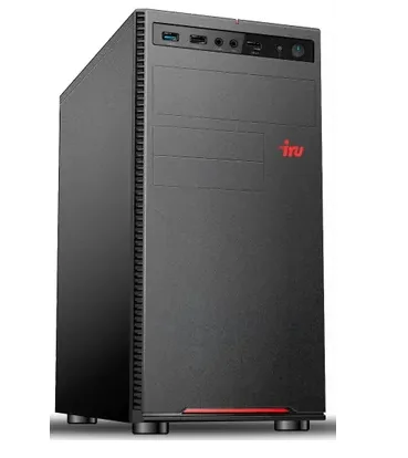 Компьютер iRU Home 310H5SE, Intel Core i5 11400, DDR4 16ГБ, 240ГБ(SSD)