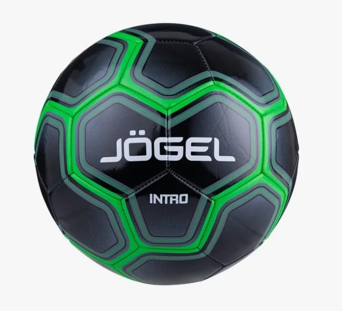Мяч футбольный Jogel Intro, размер 5, черный