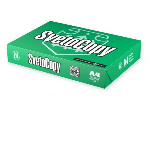 Бумага для ксерокса А4 500 листов 80г/м2 SvetoCopy