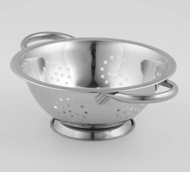 Дуршлаг из нержавеющей стали, 1,1 л, d=20 см, на ножке