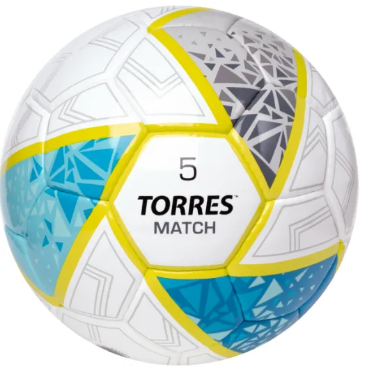 Мяч футбольный TORRES Match, Размер 5