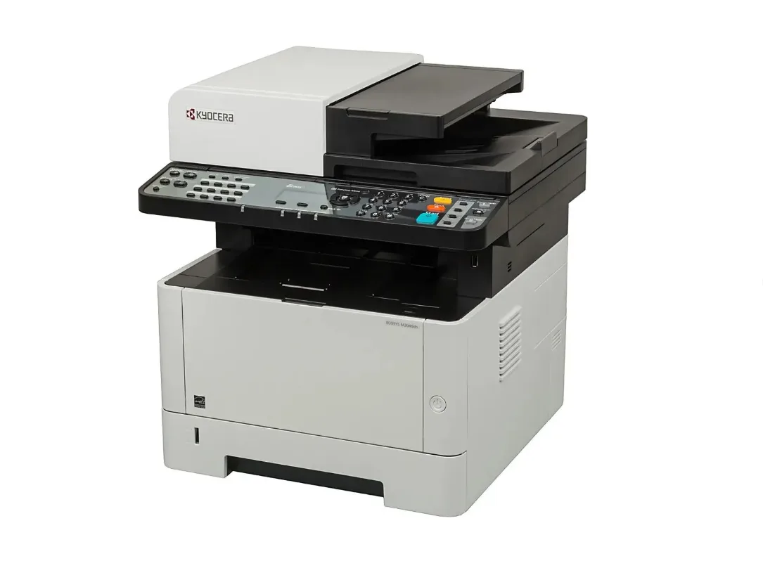 МФУ лазерный Kyocera Ecosys M2040DN EU, черно-белая печать, A4, цвет белый