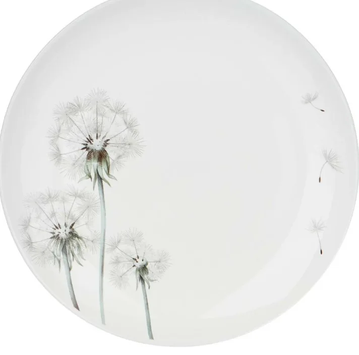 Тарелка обеденная agness dandelion 24см (Упаковка 6 шт)