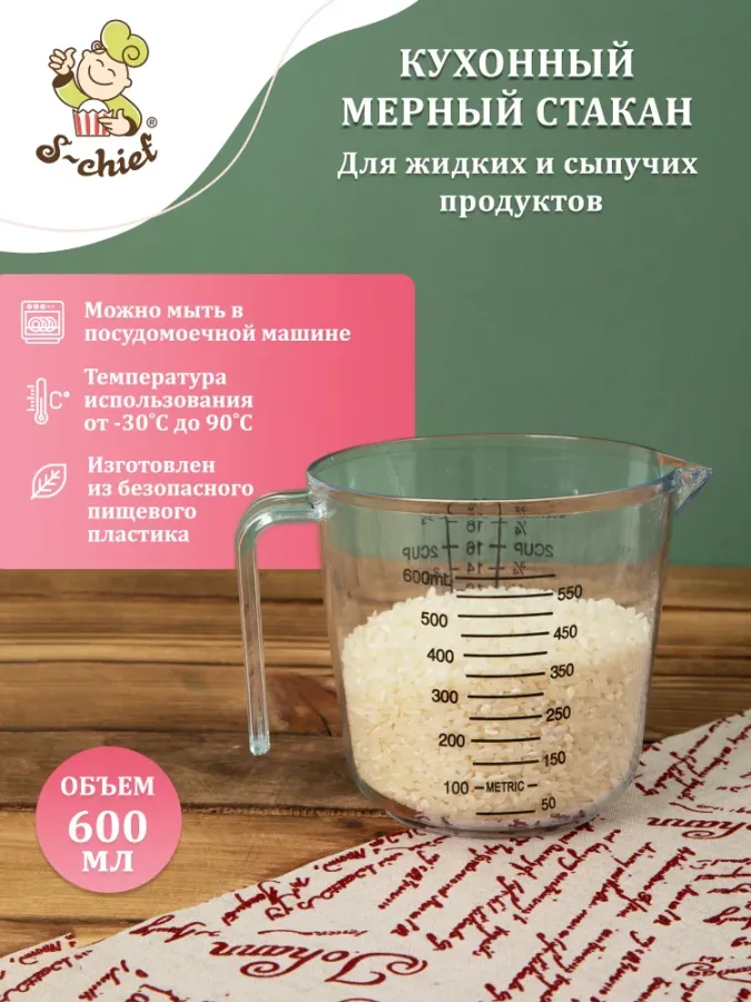 Ёмкость мерная пластиковая