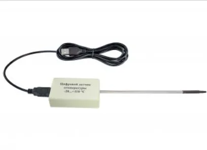 Цифровой USB-датчик температуры (диапазон -20...110С)