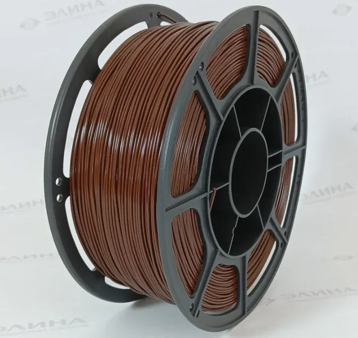 Пластик для 3D печати PETG МАКО 1.75 "Шоколадный" , 1 кг