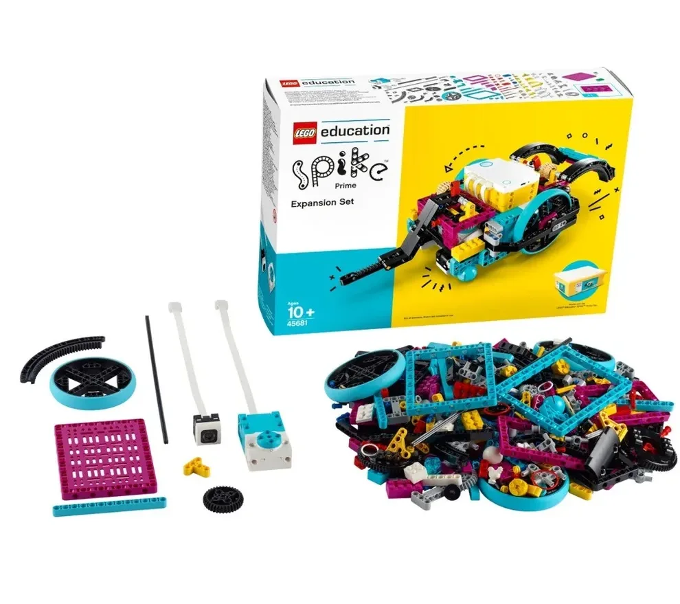 Конструктор пластиковый LEGO Education 45681 Расширенный дополнительные детали SPIKE Prime