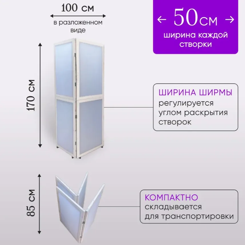 Ширма медицинская