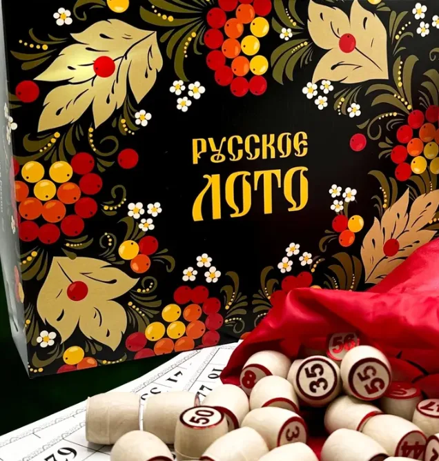 Игра настольная "Русское лото"