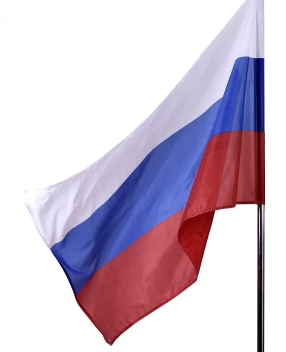 Флаг Российской Федерации 90х135 см блэкаут