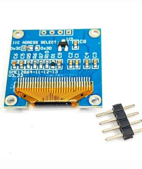 OLED дисплей I2C IIC 0.96 дюйма 128X64