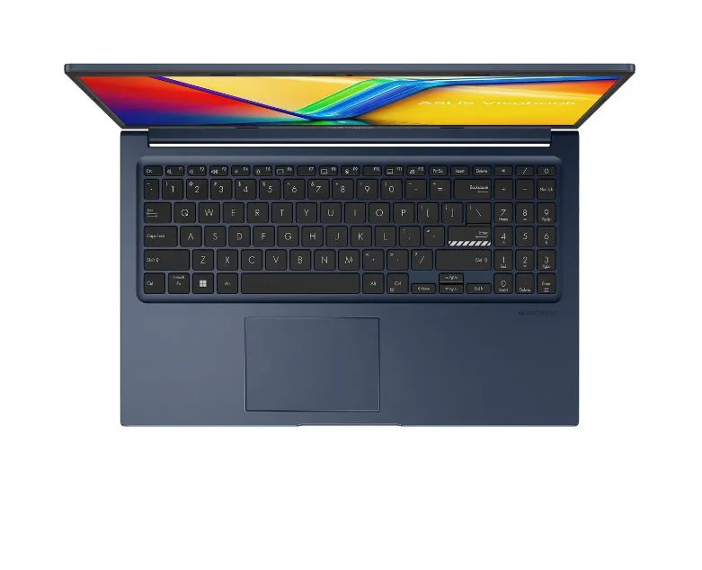 Ноутбук ASUS Vivobook 15 X1504ZA-BQ1143 15.6", IPS, Intel Core i3 1215U 1.2ГГц, 6-ядерный, 8ГБ DDR4, 512ГБ SSD, Intel UHD Graphics, Windows 11,синий
