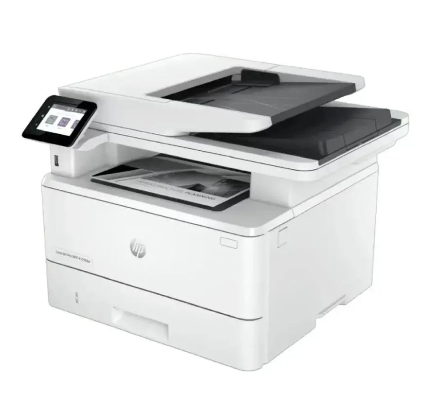 МФУ лазерный HP LaserJet Pro 4103fdw черно-белая печать, двустороннее сканирование