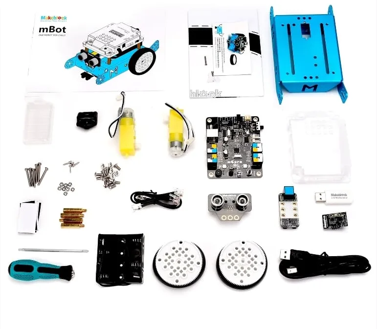 Робототехнический набор Makeblock mBot v1.1-Blue (Bluetooth-версия)