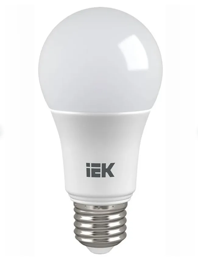 Лампочка Е27 11Вт 6500К холодный свет светодиодная энергосберегающая LED цоколь E27 груша (комплект 5 шт)