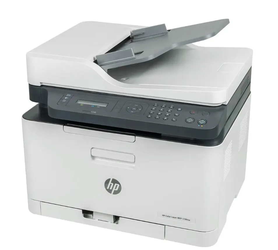 МФУ лазерный HP Color LaserJet цветная печать, A4, цвет белый