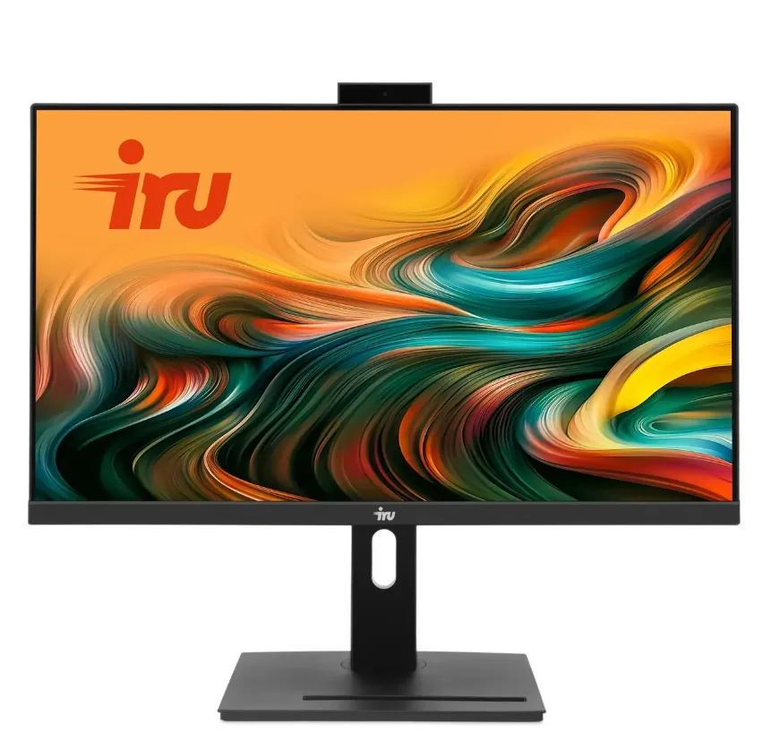 23.8" Моноблок iRU Full HD, AMD Ryzen 5 7430U, 16ГБ DDR4, 512ГБ SSD, Windows 11 Pro, черный