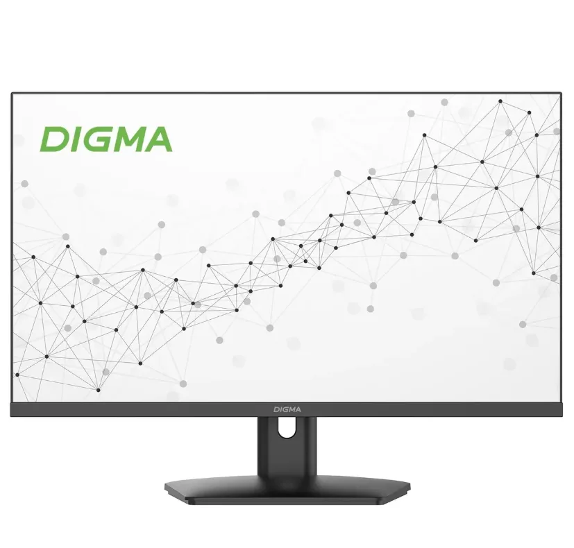 23.8" Монитор Digma, 1920x1080, IPS, 75Гц, 1хHDMI, черный для компьютера в сборе