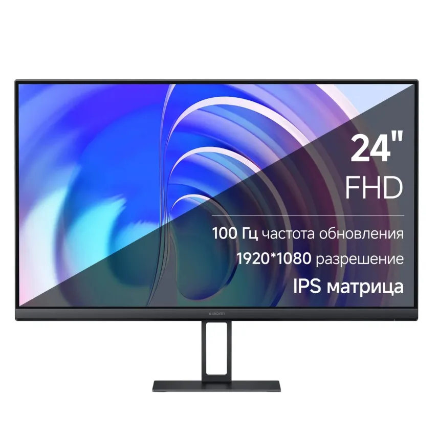 23.8" Монитор Xiaomi 1920x1080, IPS, 100Гц, 1хHDMI, 1хDP, черный