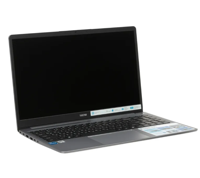 15.6" Ноутбук Tecno, серый