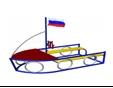 Парусник для детской площадки