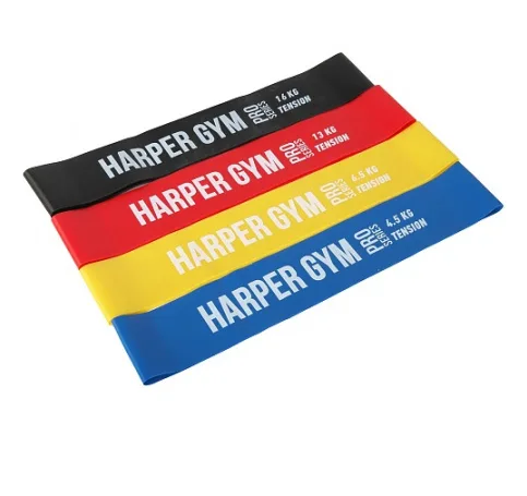 Набор латексных петель Harper Gym (4,5/6,5/13/16кг)