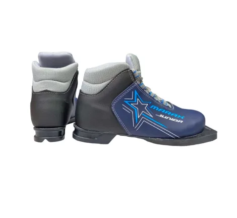 Ботинки лыжные MARAX МX JUNIOR NEW (33, Синий)
