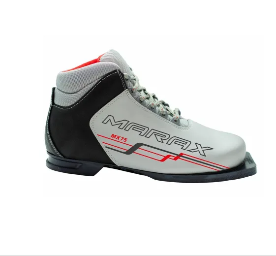 Ботинки лыжные MARAX МX - 75 NEW (41, Серебро - черный)