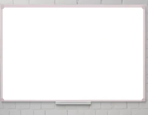 Доска магнитная на стену , 45x60 см пластиковая рама