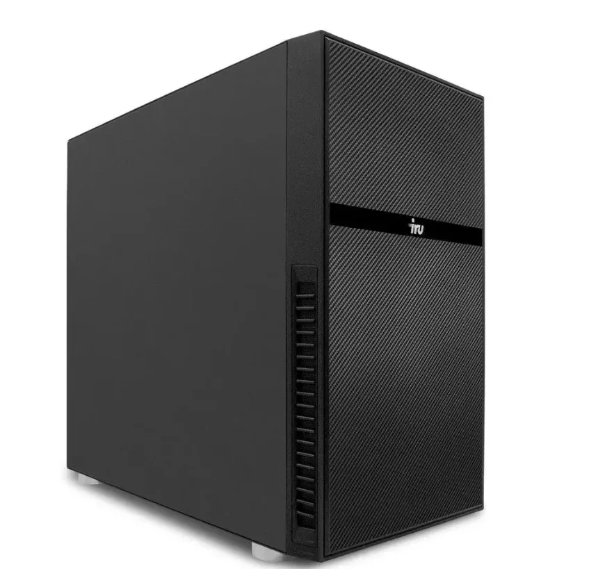 Компьютер iRU Tactio Intel Core i5 12400, DDR4 16ГБ, 512ГБ(SSD), Intel UHD Graphics 730, Windows 11 Pro, черный