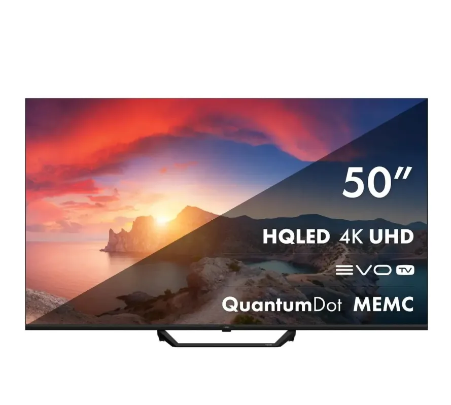50" Телевизор HAIER QLED, 4K Ultra HD, черный, СМАРТ ТВ, Android TV