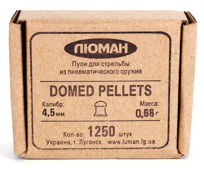 Пули «Люман» Field Target 4,5 мм, 0,68 г (1250 штук)