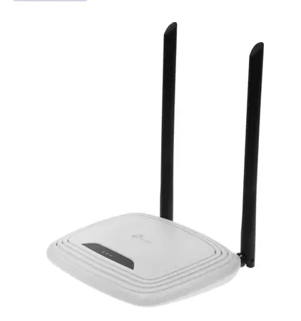 Wi-Fi роутер TP-LINK TL-WR841N, Wi-Fi 4, N300, 2.4ГГц, 4 LAN, белый