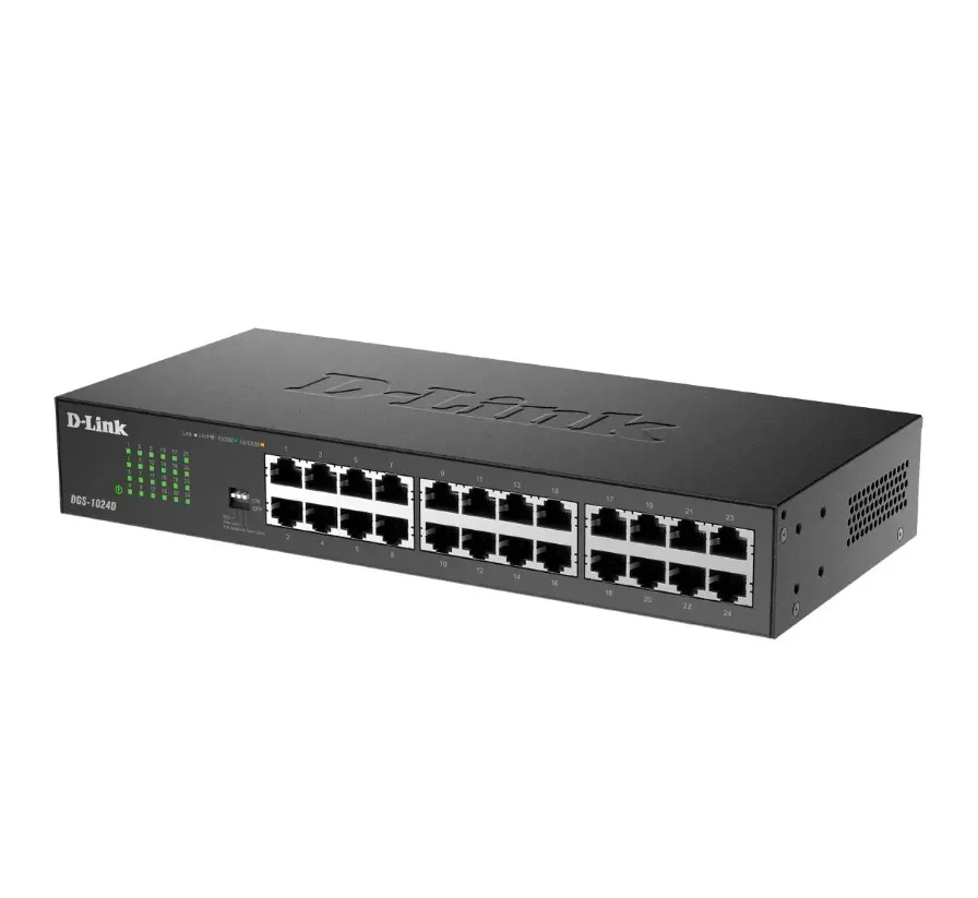 Коммутатор D-Link DGS-1024D, неуправляемый