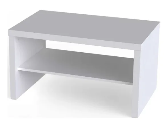 Журнальный стол , 82x50x45, белый