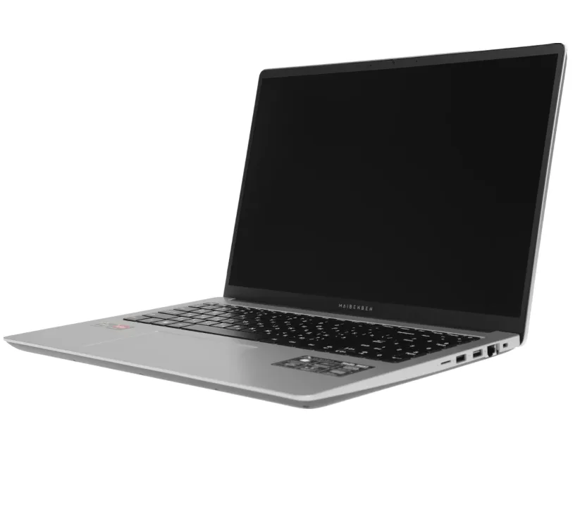 Ноутбук MAIBENBEN M653 16", IPS, AMD Ryzen 3 5400U 2.6ГГц, 4-ядерный, 8ГБ DDR4, 512ГБ SSD, AMD Radeon Graphics, Linux, серый